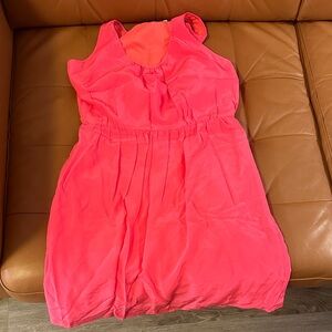 Bright Pink Sleeveless Summer Dress Madewell